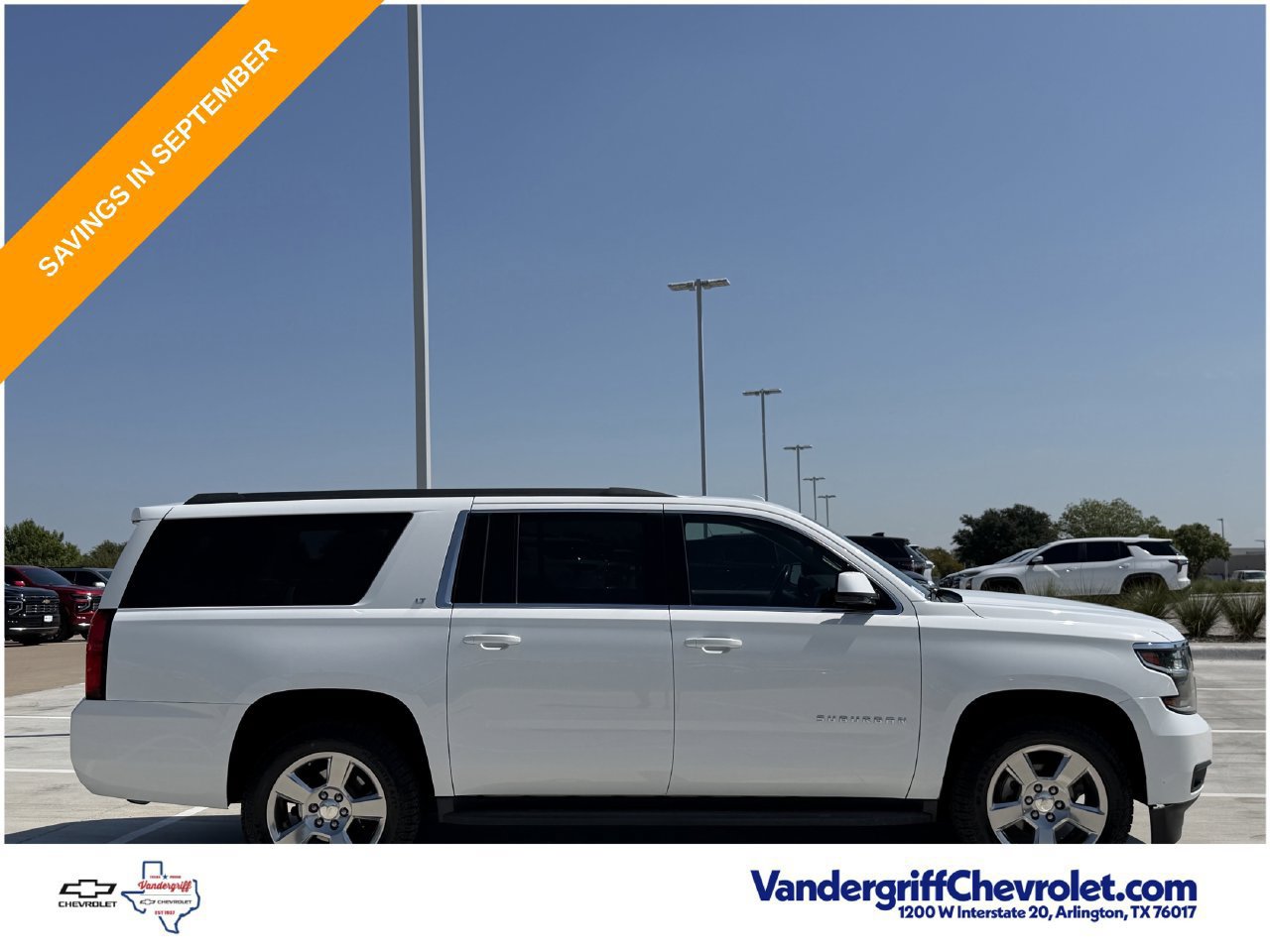 Used 2019 Chevrolet Suburban LT w/ Max Trailering Package RWD image 3