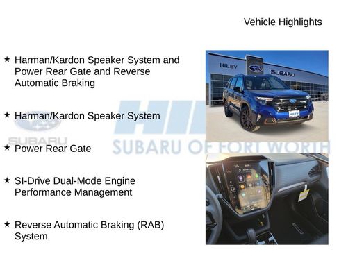 New 2026 Subaru Forester Sport AWD/4WD image 5