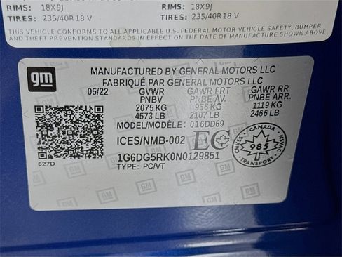 Used 2022 Cadillac CT4 Sport image 53