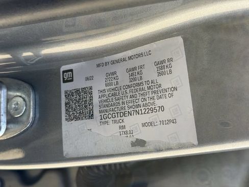 Certified 2022 Chevrolet Colorado Z71 AWD/4WD image 35