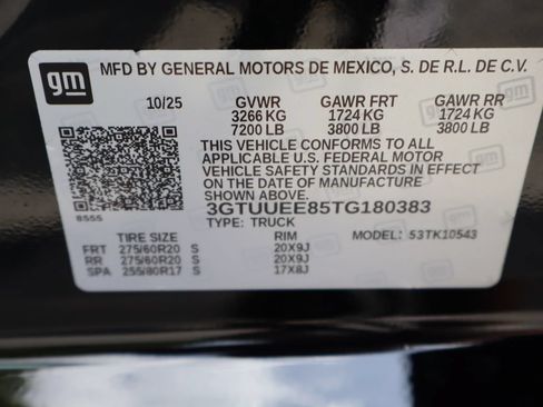 Certified 2026 GMC Sierra 1500 AT4 w/ AT4 Premium Package AWD/4WD image 60