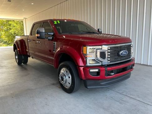 Used 2021 Ford F450 Platinum w/ FX4 Off-Road Package AWD/4WD image 24