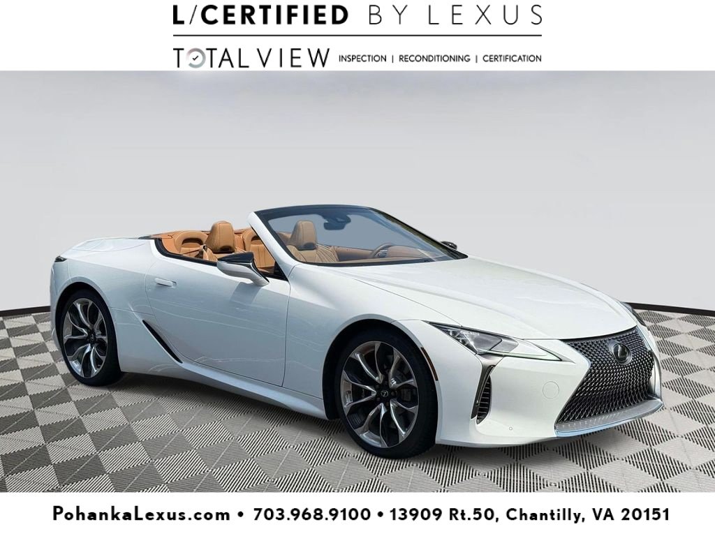 Used 2022 Lexus LC 500 Convertible w/ Touring Package RWD image 1