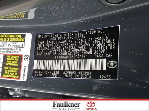 Certified 2025 Toyota Camry XSE w/ Premium Plus Package AWD/4WD image 26