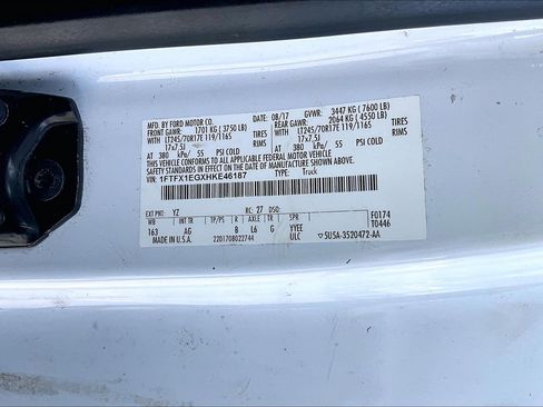 Used 2017 Ford F150 XL w/ Equipment Group 101A Mid AWD/4WD image 8