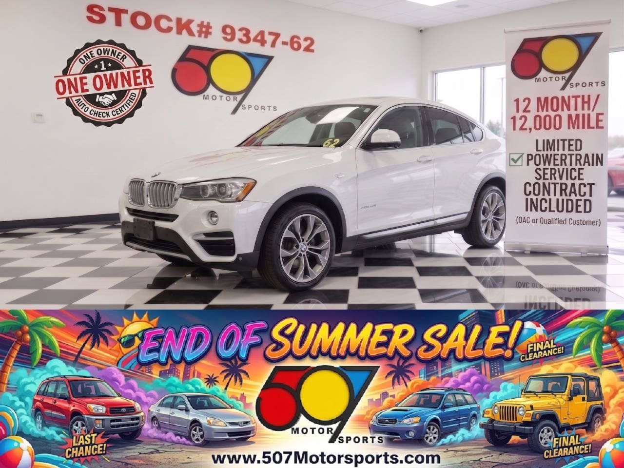 Used 2015 BMW X4 xDrive28i AWD/4WD image 1