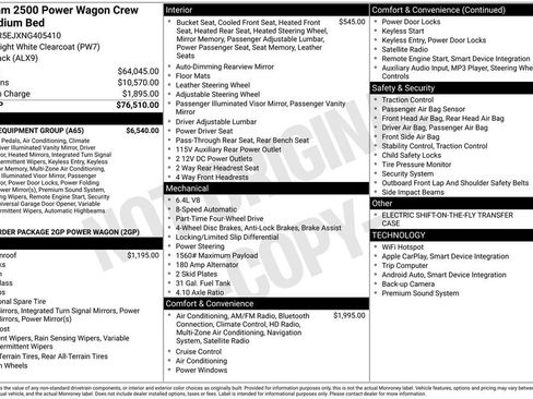 Used 2022 RAM 2500 Power Wagon w/ Level 2 Equipment Group image 15