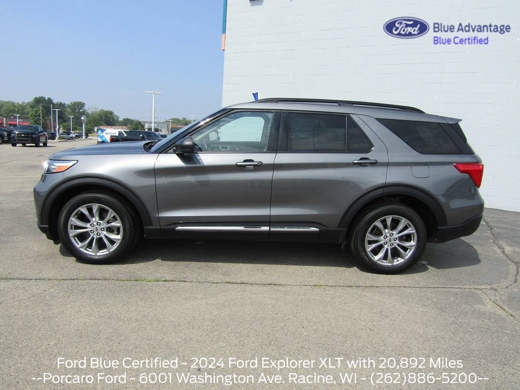 Used 2024 Ford Explorer XLT w/ Equipment Group 202A AWD/4WD image 2