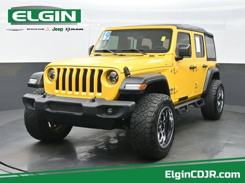 Used 2019 Jeep Wrangler Unlimited Sport AWD/4WD image 1