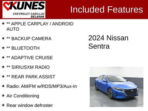 Used 2024 Nissan Sentra SV FWD image 3