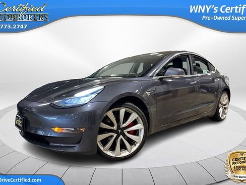 Used 2019 Tesla Model 3 Performance AWD/4WD image 1