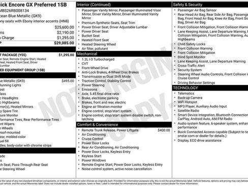 Used 2024 Buick Encore GX Preferred w/ Comfort Package FWD image 4