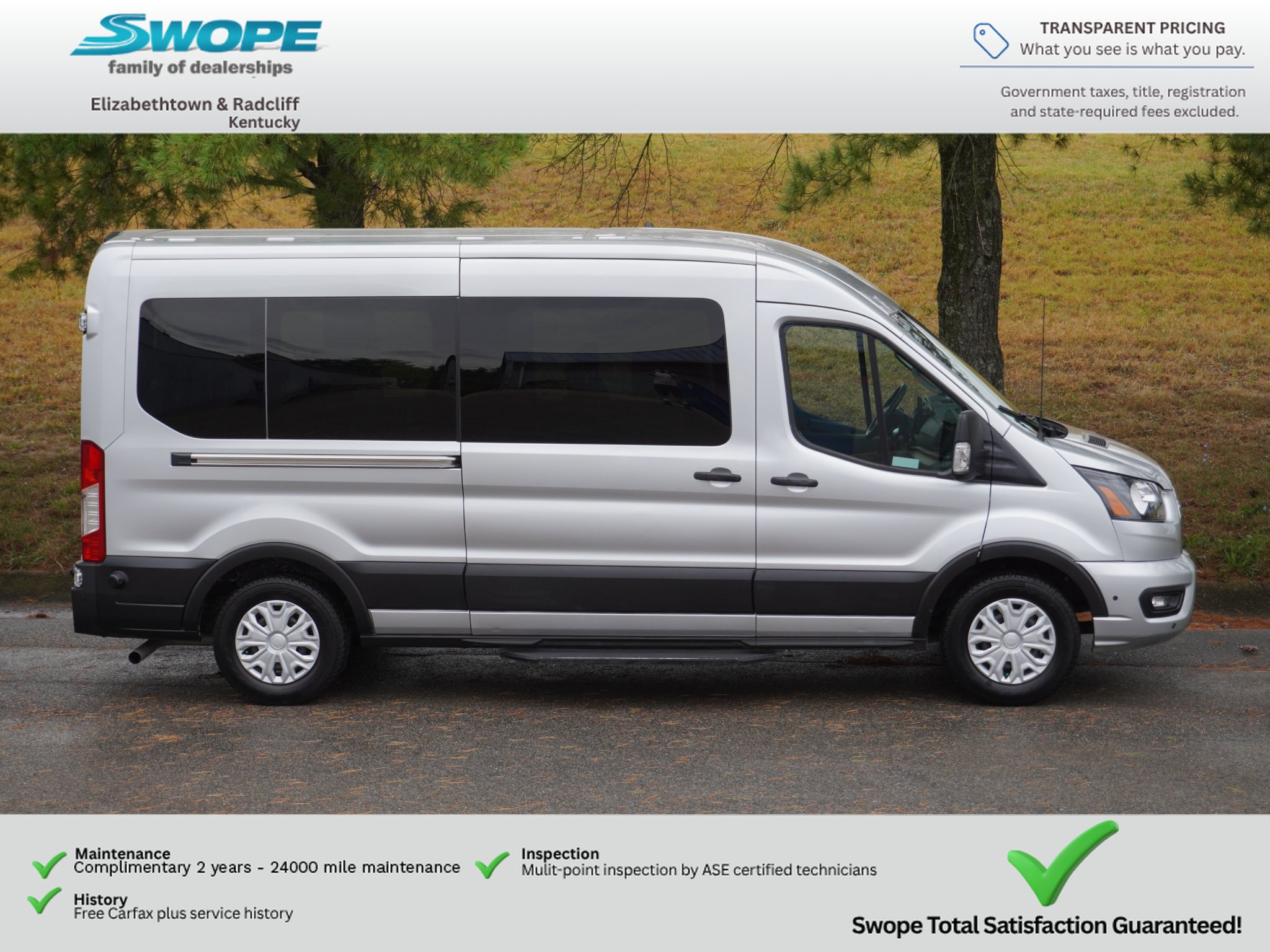 Used 2024 Ford Transit 350 XLT RWD image 2