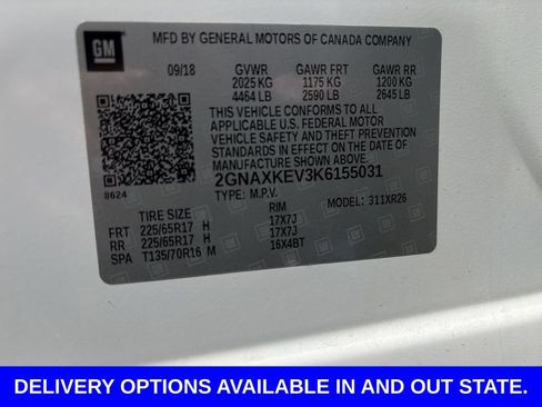 Used 2019 Chevrolet Equinox LT FWD image 32