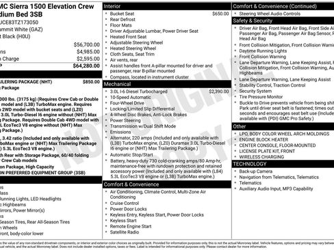 New 2026 GMC Sierra 1500 Elevation w/ Max Trailering Package image 10