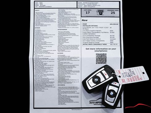 Used 2018 BMW M3 w/ Competition Package image 97