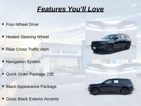 Used 2024 Jeep Grand Cherokee L Limited w/ Black Appearance Package AWD/4WD image 26