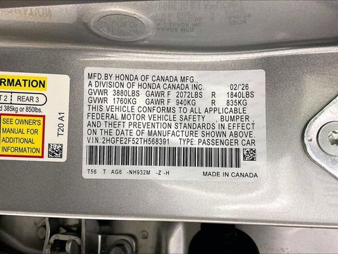 Used 2026 Honda Civic Sport image 33