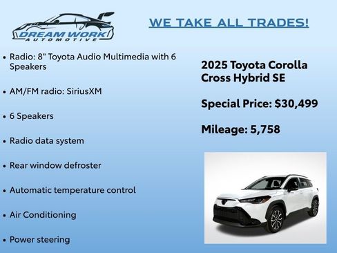 Used 2025 Toyota Corolla Cross AWD Hybrid image 2