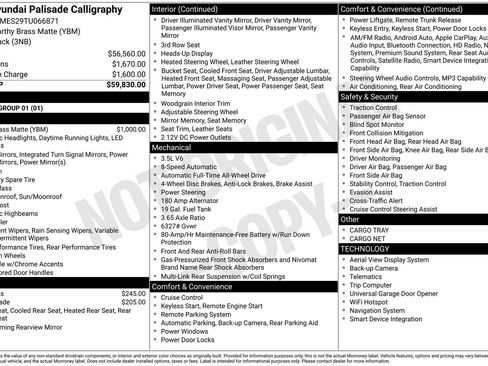 New 2026 Hyundai Palisade Calligraphy image 31