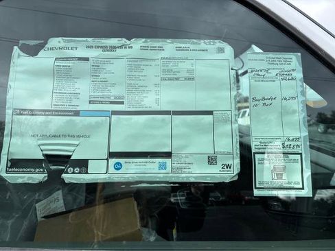 New 2025 Chevrolet Express 3500 w/ Power Convenience Package image 30