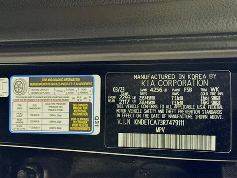 Used 2024 Kia Seltos SX w/ SX Sunroof Package AWD/4WD image 32