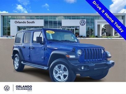 Used 2018 Jeep Wrangler Unlimited Sport S