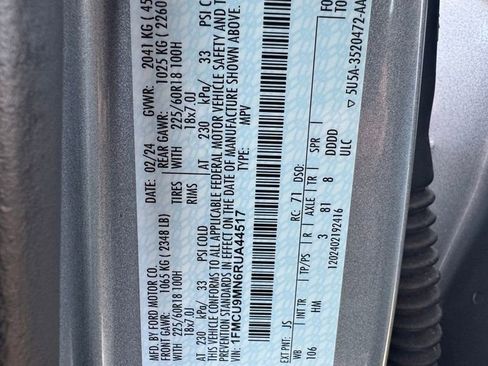 Used 2024 Ford Escape ST-Line image 33