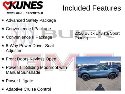 New 2026 Buick Envista Sport Touring w/ Convenience I Package image 3