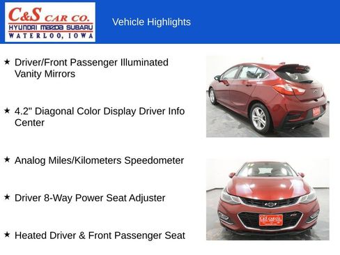 Used 2017 Chevrolet Cruze LT w/ Sun And Sound Package image 26
