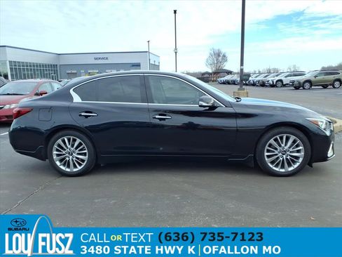Used 2021 INFINITI Q50 Luxe w/ Seat & Sound Package image 27