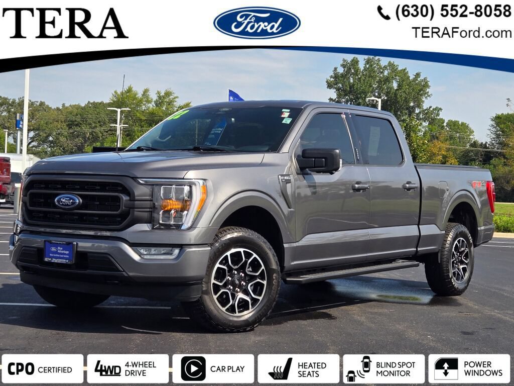 Certified 2022 Ford F150 XLT w/ Equipment Group 302A High AWD/4WD 360° Tour