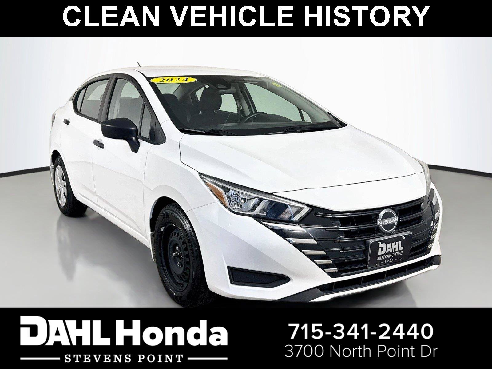 Used 2024 Nissan Versa S w/ Trunk Package FWD image 1