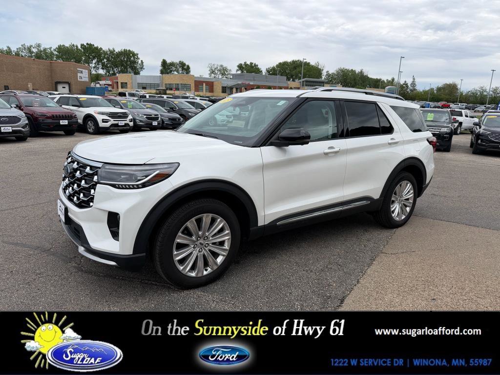 Used 2025 Ford Explorer Platinum w/ LUX Leather Package AWD/4WD image 1