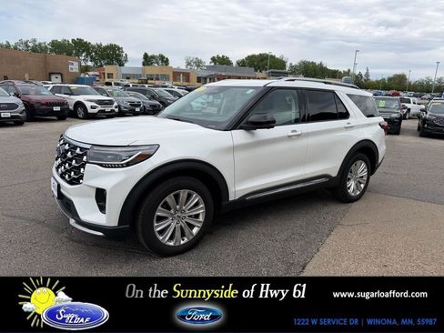 Used 2025 Ford Explorer Platinum w/ LUX Leather Package AWD/4WD image 1