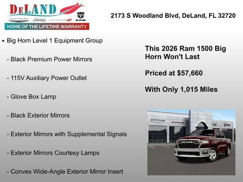 New 2026 RAM 1500 Big Horn image 12