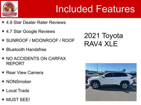 Used 2021 Toyota RAV4 XLE w/ Convenience Package AWD/4WD image 5