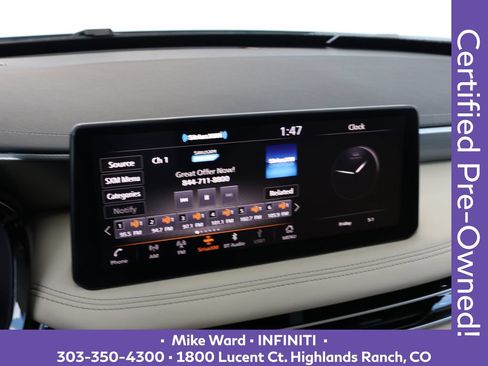 Certified 2023 INFINITI QX60 Luxe w/ Cargo Package AWD/4WD image 8