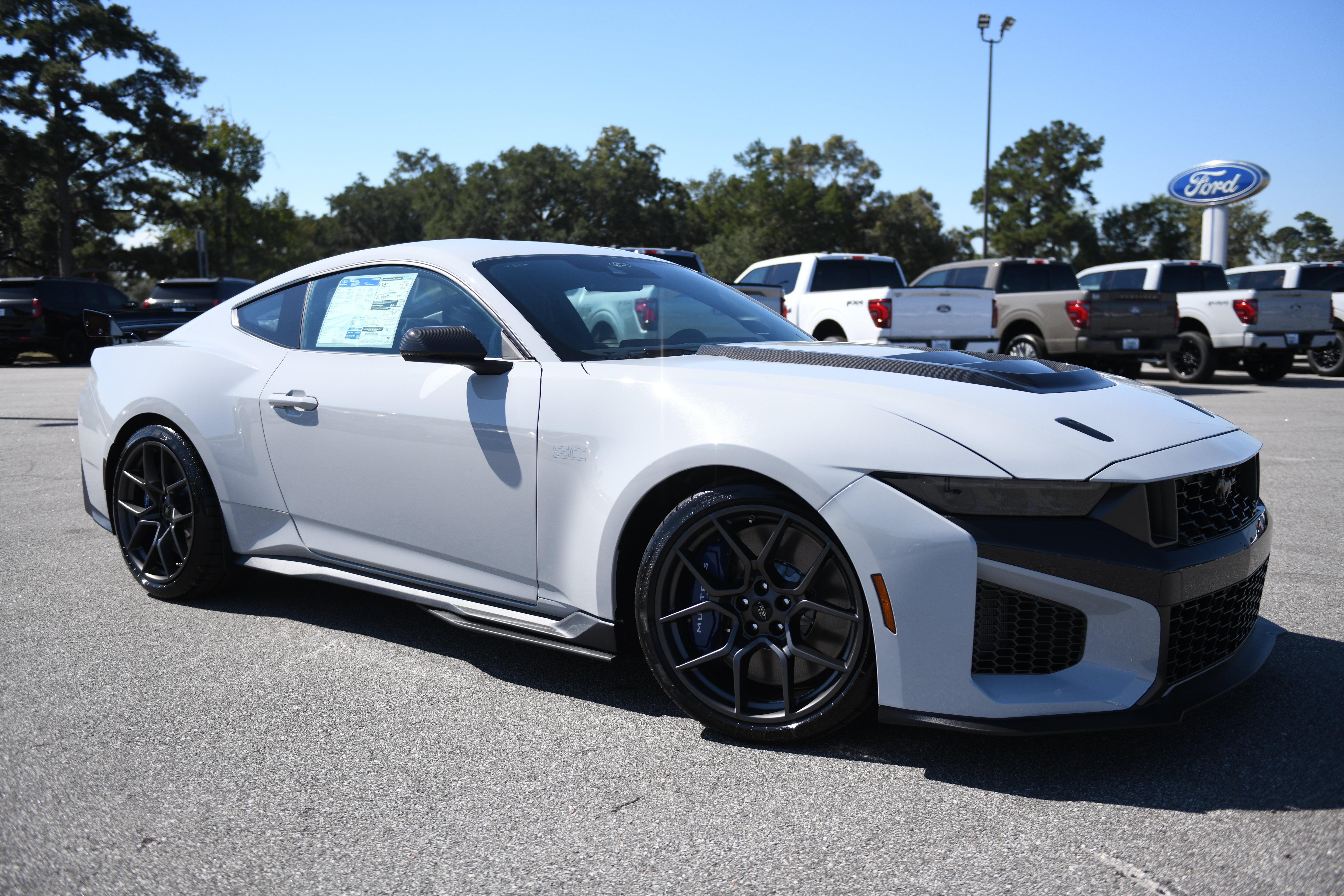 New 2026 Ford Mustang Dark Horse SC w/ Carbon Fiber Exterior Package RWD image 3
