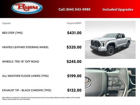 New 2026 Toyota Tundra SR5 w/ TRD Off-Road Premium Package image 11