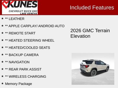 New 2026 GMC Terrain Elevation w/ Elevation Premium Package