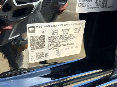 Used 2024 Chevrolet Silverado 1500 Custom Trail Boss w/ LPO, Dark Essentials Package image 33