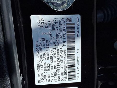 Used 2023 Honda Civic Sport image 27