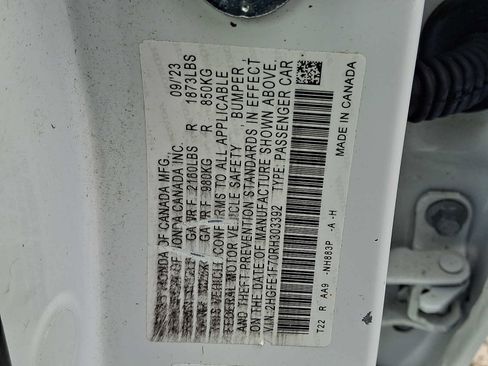 Certified 2024 Honda Civic EX image 27