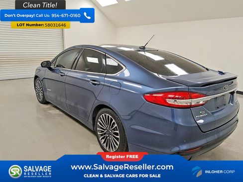 Used 2018 Ford Fusion Titanium FWD image 3