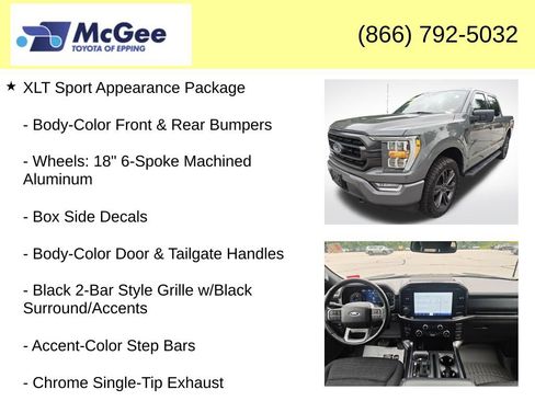 Used 2021 Ford F150 XLT w/ Equipment Group 302A High AWD/4WD image 16
