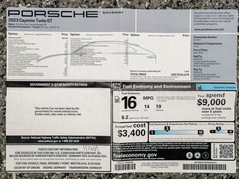 Used 2023 Porsche Cayenne Turbo GT image 23