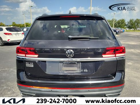 Used 2022 Volkswagen Atlas SE w/ Panoramic Sunroof Package FWD image 7