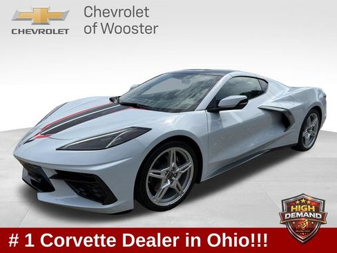 Used 2021 Chevrolet Corvette Stingray Coupe w/ Battery Protection Package RWD image 1