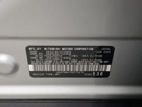 Used 2024 Mitsubishi Eclipse Cross SE AWD/4WD image 27